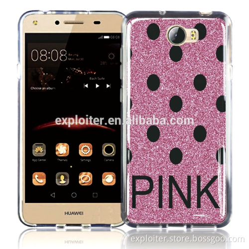 Wholesale ultra slim epoxy back case for huawei y5 ii phone case